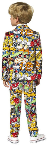 Stylish OppoSuits Boys Street Vibes Costume for Kids Special Occasions and Playful Adventures