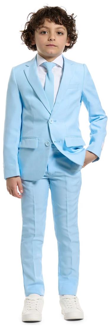 Cool Blue OppoSuits for Boys Ideal for Parties Events and Dress-Up Occasions