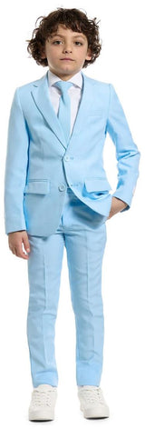 Cool Blue OppoSuits for Boys Ideal for Parties Events and Dress-Up Occasions