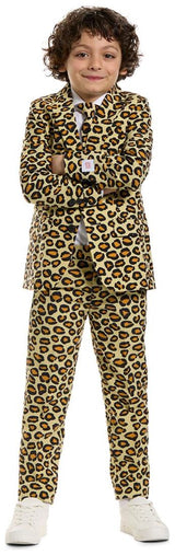 OppoSuits Boys The Jag Leopard Print Suit for Halloween Parties Birthdays and Themed Events