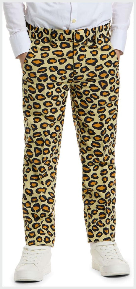 OppoSuits Boys The Jag Leopard Print Suit for Halloween Parties Birthdays and Themed Events