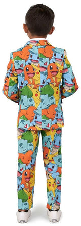 OppoSuits Boys Pokemon Costume Suit for Kids Halloween Parties and Themed Events