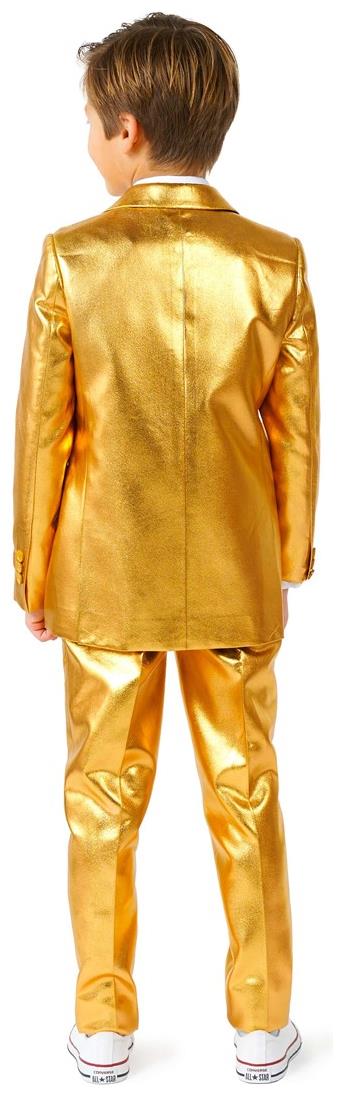 OppoSuits Boys Groovy Gold Suit for Kids Birthday Parties and Special Events