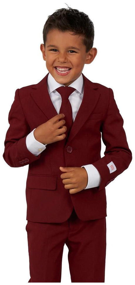 OppoSuits Boys' Suits BOYS Blazing Burgundy