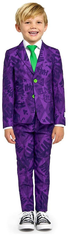 OppoSuits Boys The Joker Costume for Halloween Parties and Superhero Dress Up Events