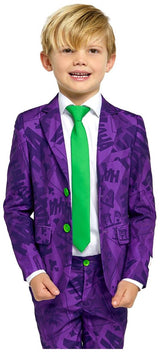 OppoSuits Boys The Joker Costume for Halloween Parties and Superhero Dress Up Events