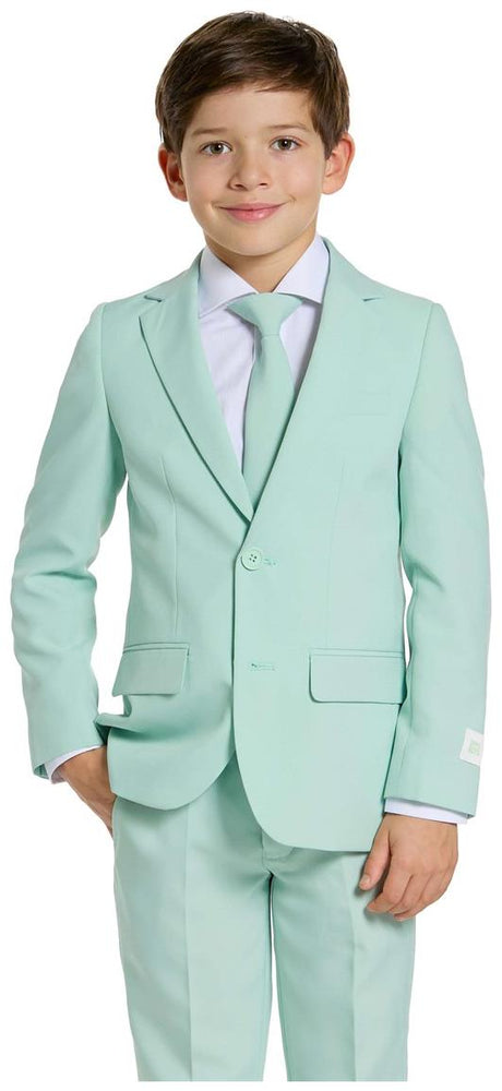 Stylish OppoSuits Magic Mint Suit for Kids Perfect for Weddings Birthday Parties and Easter Celebrations