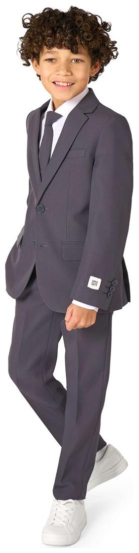 Stylish OppoSuits Boys Charcool Suit for Holiday Events Birthday Parties and Special Occasions