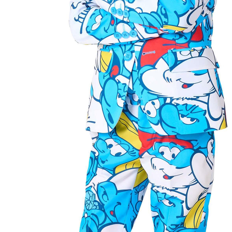OppoSuits Boys The Smurfs Suit for Halloween Dress Up Parties and Fun Character Events