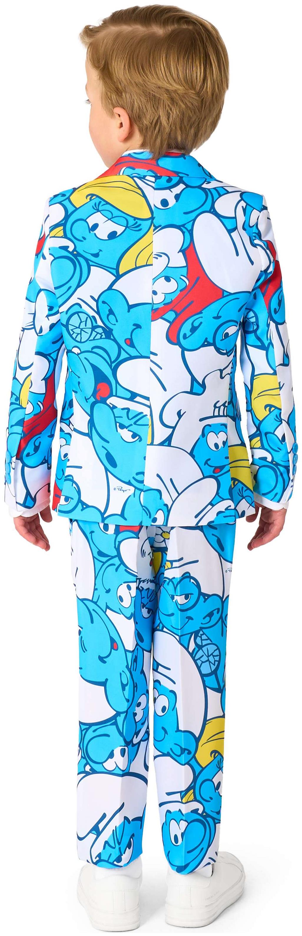 OppoSuits Boys The Smurfs Suit for Halloween Dress Up Parties and Fun Character Events