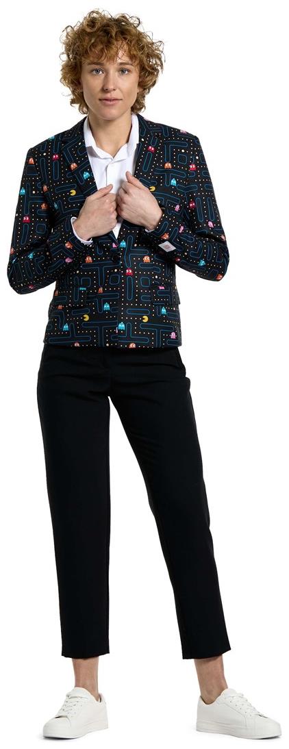 OppoSuits Women's Blazers Madam PAC-MANT for Stylish Outfits Halloween Parties and Retro Themed Events