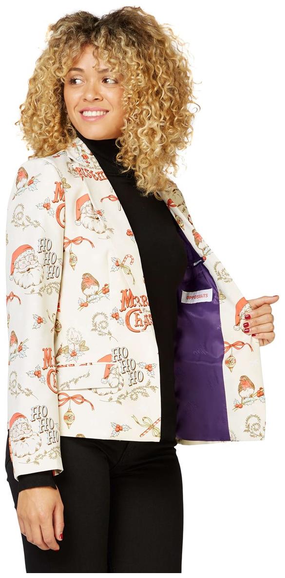 Stylish OppoSuits Women's Blazer Hohoholly for Holiday Parties and Festive Gatherings