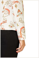 Stylish OppoSuits Women's Blazer Hohoholly for Holiday Parties and Festive Gatherings