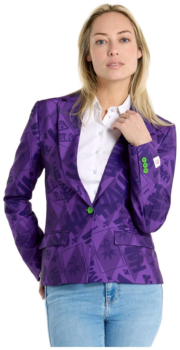 OppoSuits Joker Blazer for Women Halloween Costume Parties and Standout Events