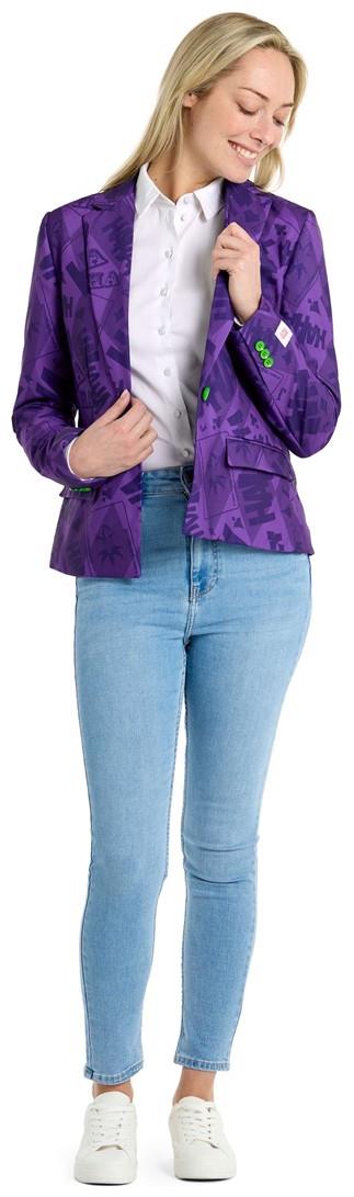 OppoSuits Joker Blazer for Women Halloween Costume Parties and Standout Events