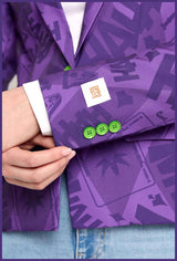 OppoSuits Joker Blazer for Women Halloween Costume Parties and Standout Events