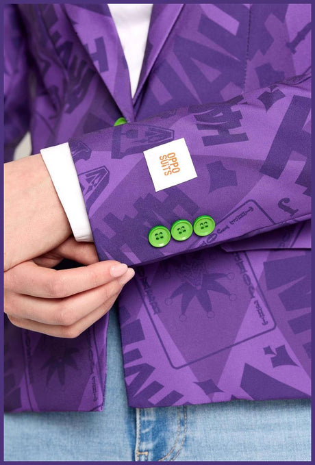 OppoSuits Joker Blazer for Women Halloween Costume Parties and Standout Events