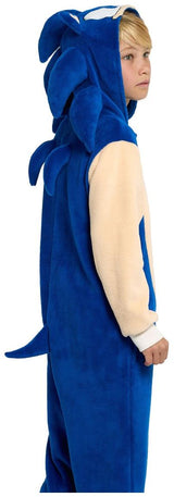 Sonic the Hedgehog Kids Onesie for Dress Up Pajama Parties and Halloween Fun