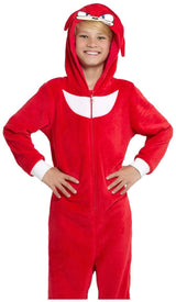 OppoSuits Knuckles Onesie for Kids Halloween Parties Sleepovers and Dress Up Occasions