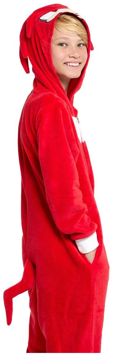 OppoSuits Knuckles Onesie for Kids Halloween Parties Sleepovers and Dress Up Occasions