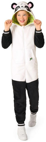 Cozy OppoSuits Panda Onesie for Kids Perfect for Pajama Parties and Chill Days