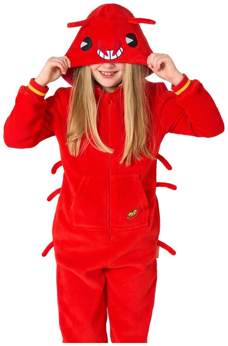 OppoSuits Kids Lobster Onesie for Beach Parties and Animal-Themed Adventures