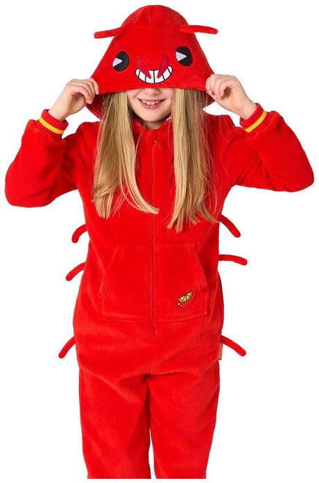 OppoSuits Kids Lobster Onesie for Beach Parties and Animal-Themed Adventures