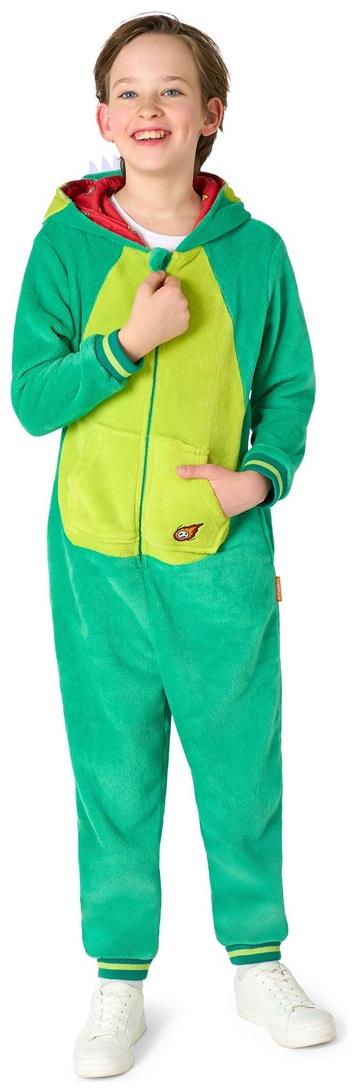 Comfortable OppoSuits Dinosaur Onesie for Kids Halloween Parties Pajama Nights and Fun Dress-Up Events