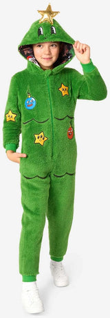 OppoSuits Kids' Onesies Merry Jinglejoy - Tree Onesie
