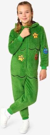 OppoSuits Kids' Onesies Merry Jinglejoy - Tree Onesie