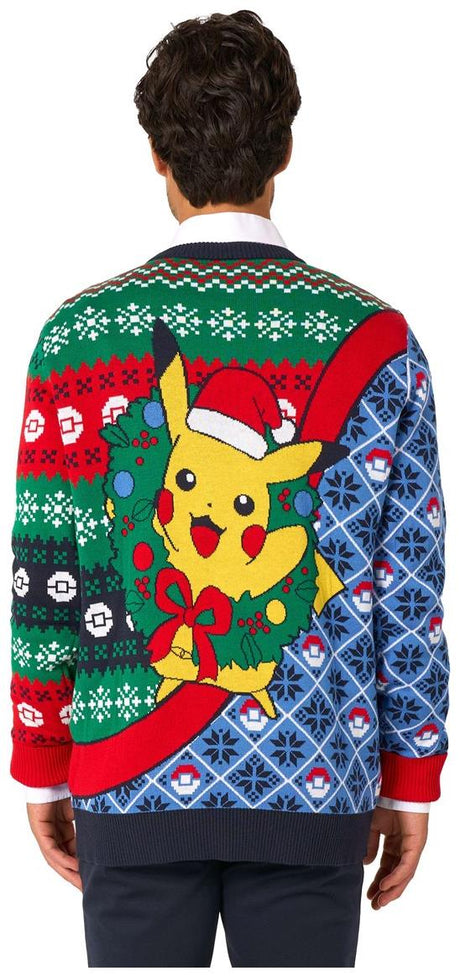 OppoSuits Adults' Knitted Sweaters Pokemon Holiday Sweater