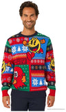 OppoSuits Adults' Knitted Sweaters Pac-Man Christmas Sweater