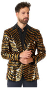 OppoSuits Men's Blazers Tiger Royale