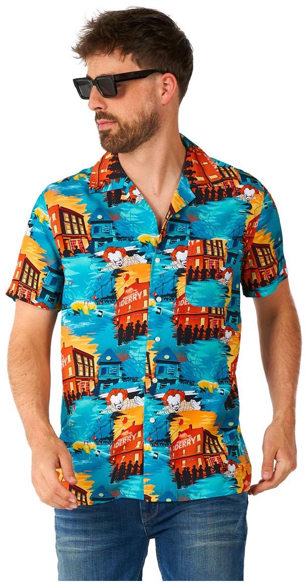 OppoSuits Men's Hawaiian Shirts SHIRT Short Sleeve IT