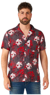 OppoSuits Friday the 13th Hawaiian Shirt for Summer Camp Trips Horror Themed Parties
