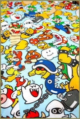 OppoSuits Bowser's Team Hawaiian Shirt for Beach Days Vacations and Fandom Events