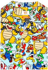 OppoSuits Bowser's Team Hawaiian Shirt for Beach Days Vacations and Fandom Events