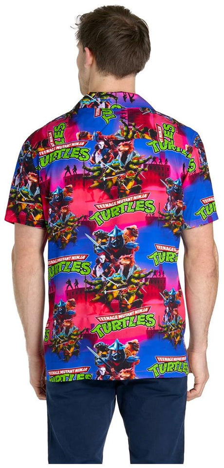 OppoSuits TMNT Hawaiian Shirt for Summer Parties and Teenage Mutant Ninja Turtles Fans