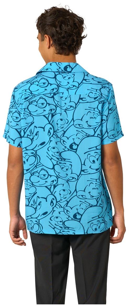 OppoSuits Men's Hawaiian Shirts The SmurfsT - Smurftastic