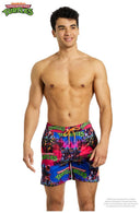 OppoSuits Men's Swim Shorts TMNTT Dude!