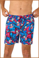 OppoSuits Men's Swim Shorts SupermanT - Man of Tomorrow