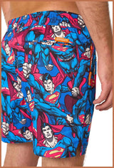 OppoSuits Men's Swim Shorts SupermanT - Man of Tomorrow