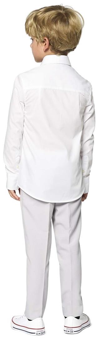 OppoSuits Boys' Shirts SHIRT LS White Knight Boys