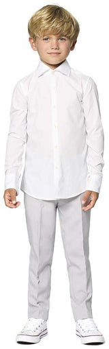 OppoSuits Boys' Shirts SHIRT LS White Knight Boys
