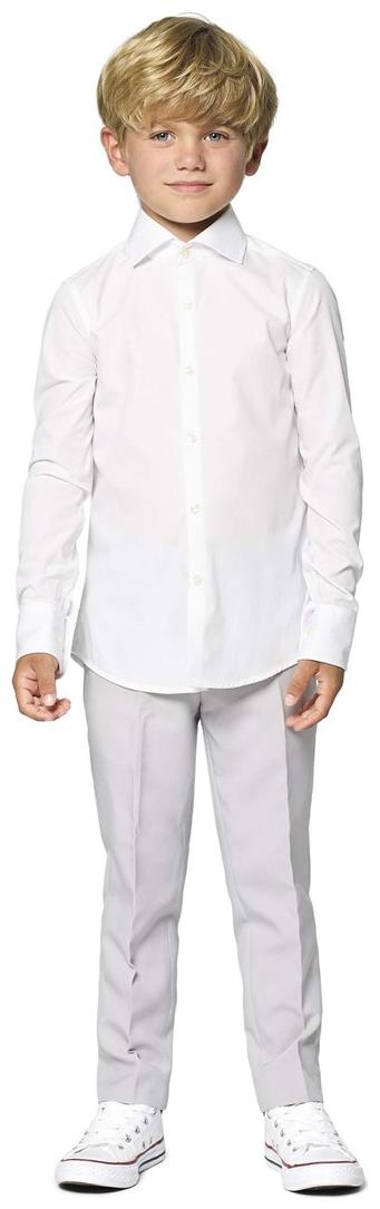 OppoSuits Boys' Shirts SHIRT LS White Knight Boys