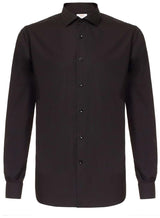 OppoSuits Men's Shirts SHIRT LS Black Knight