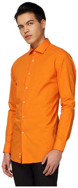 Vibrant OppoSuits Orange Dress Shirt for Men for Special Occasions and Formal Events