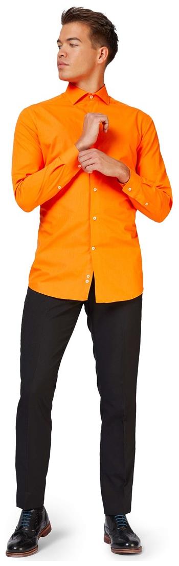 OppoSuits Men's Shirts SHIRT LS The Orange