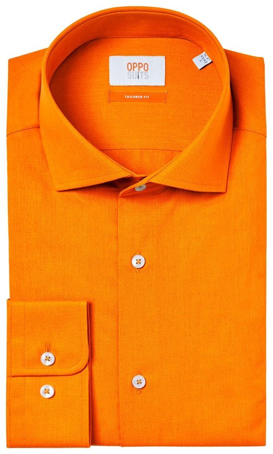 Vibrant OppoSuits Orange Dress Shirt for Men for Special Occasions and Formal Events