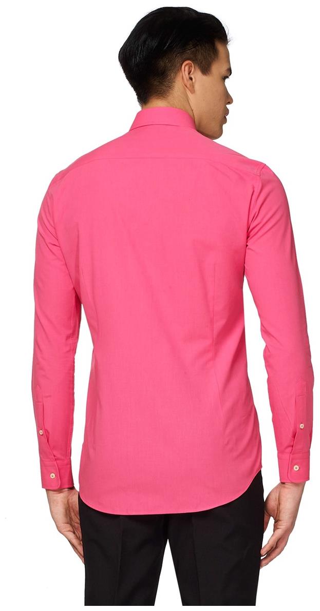 Stylish OppoSuits Pink Men's Shirt for Parties Weddings and Casual Wear